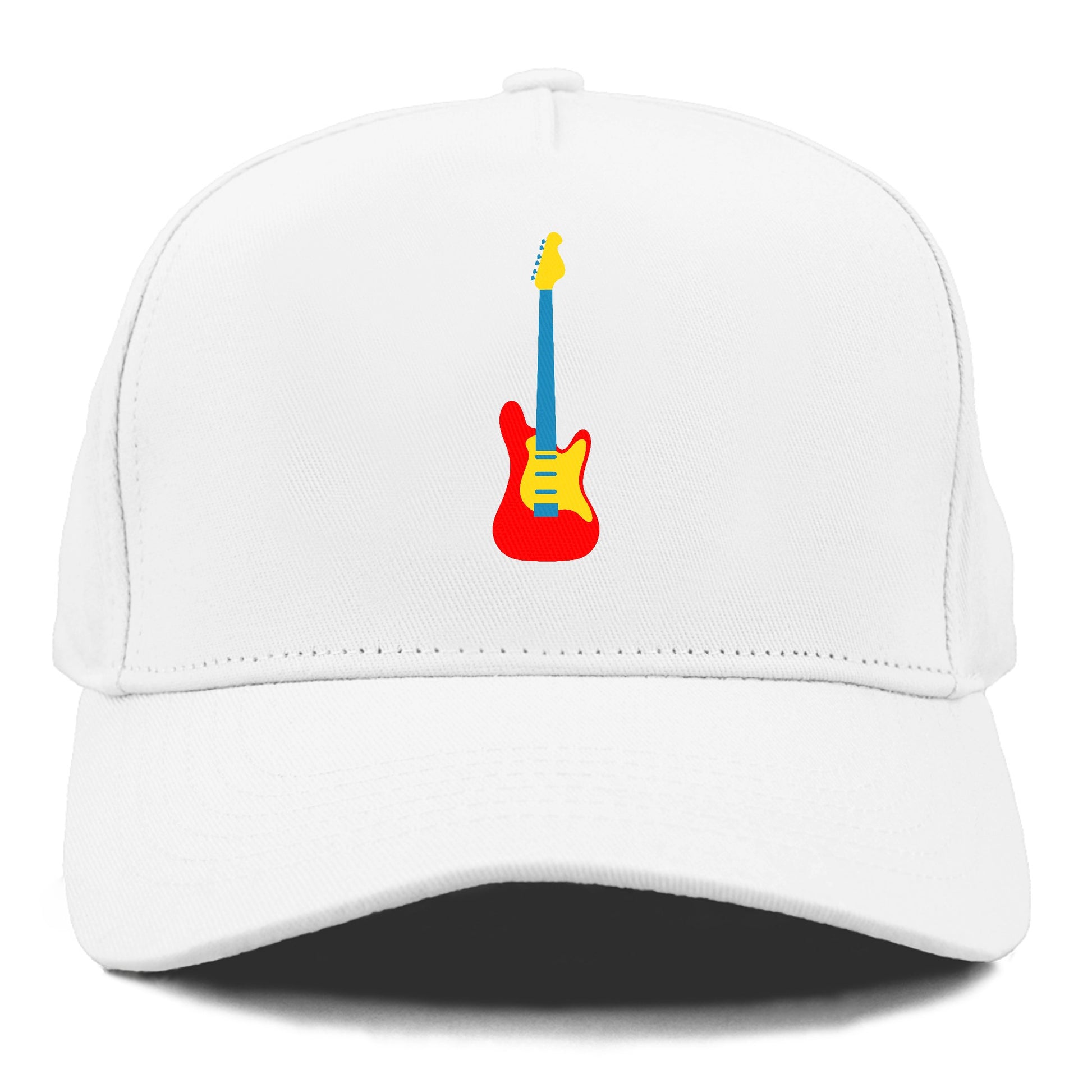 Retro 80s Guitar Red Hat