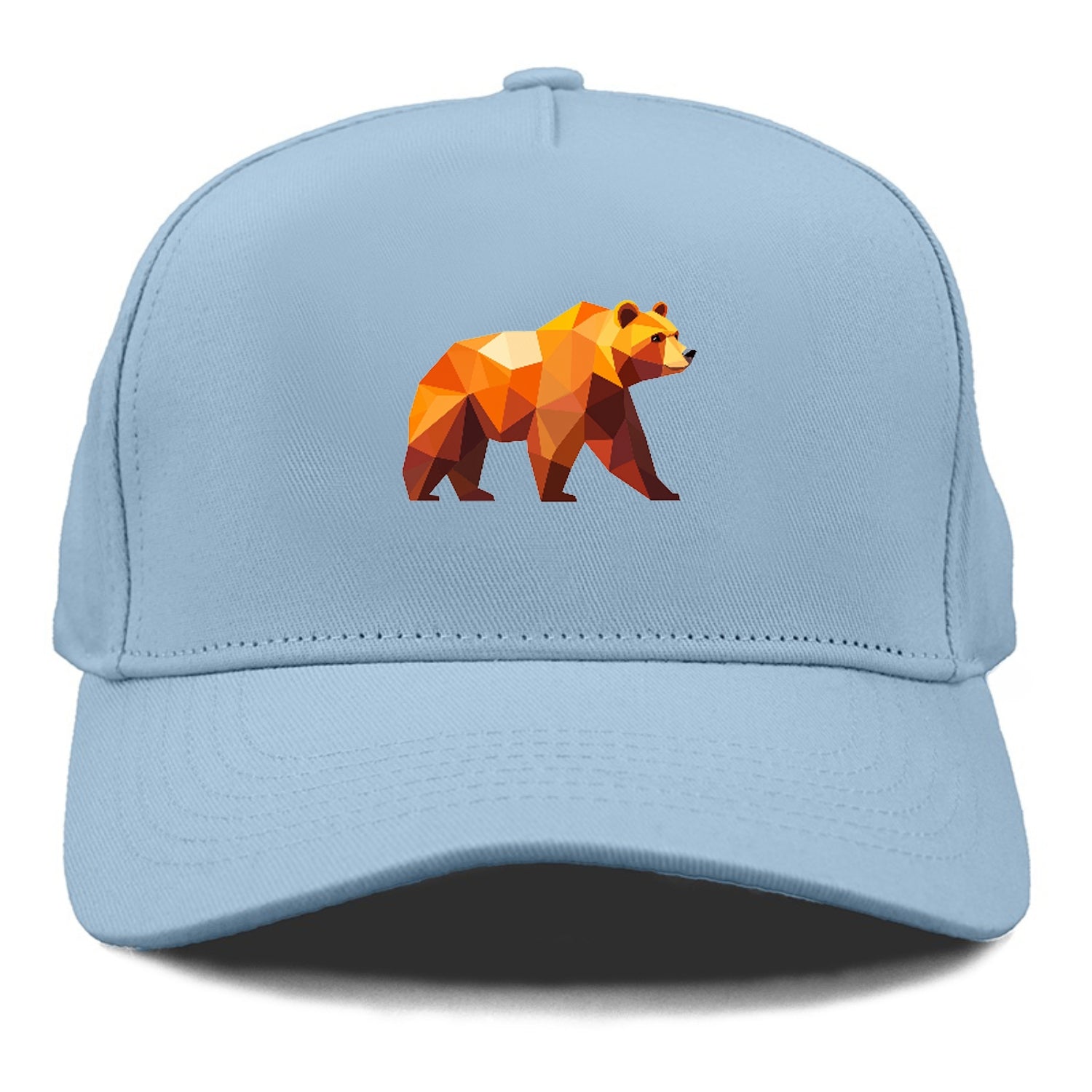 Geometric Bear on the Move Hat