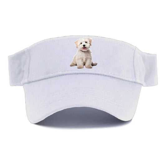 Adorable white puppy Hat