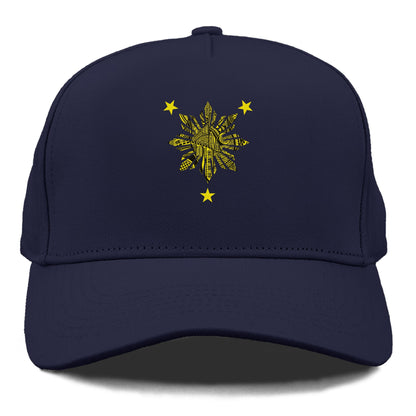 Filipino Cultural Sun Motif Hat