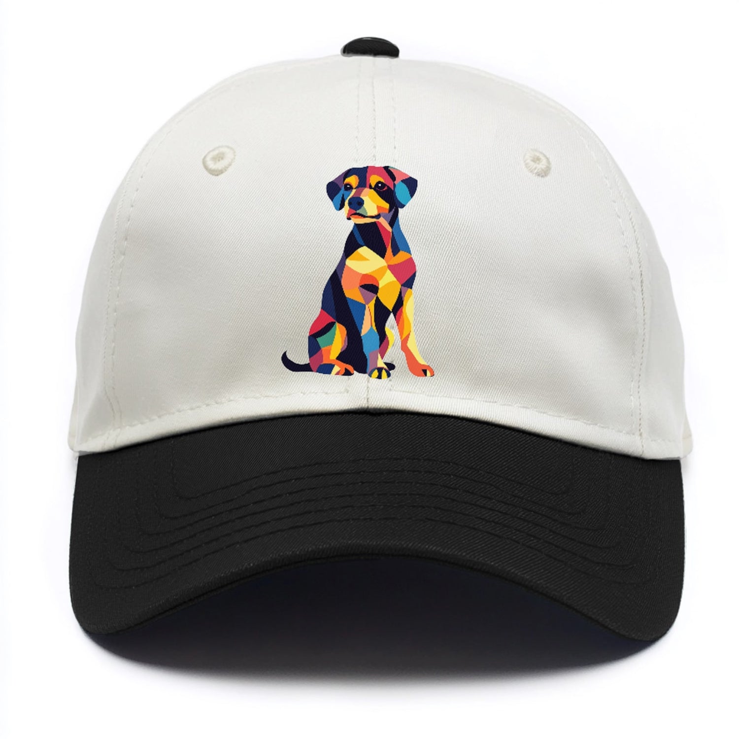 Abstract Elegance Colorful Dog Hat