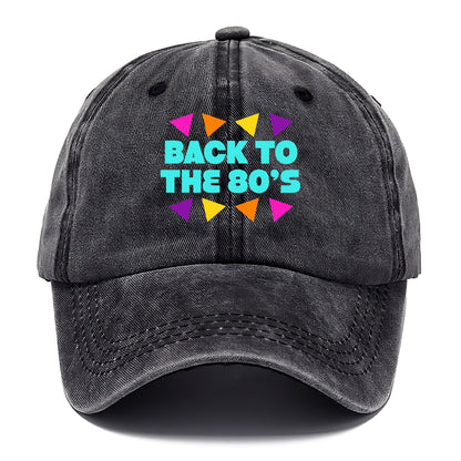 Retro 80s Back To The 80s Hat