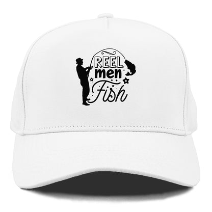 reel men fish Hat