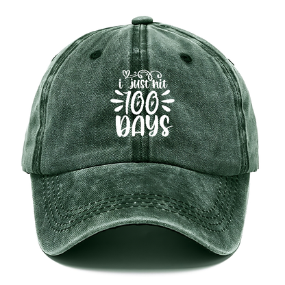 I just hit 100 days 2 Hat