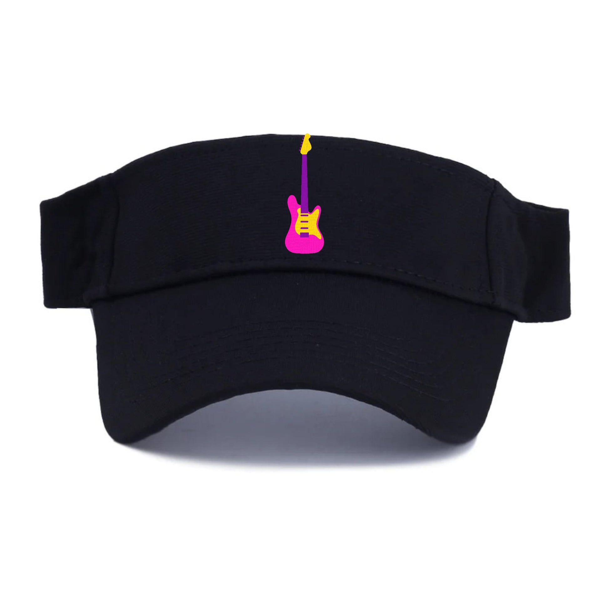 Retro 80s Guitar Pink Hat