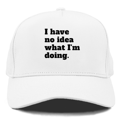 i have no idea what i'm doing Hat