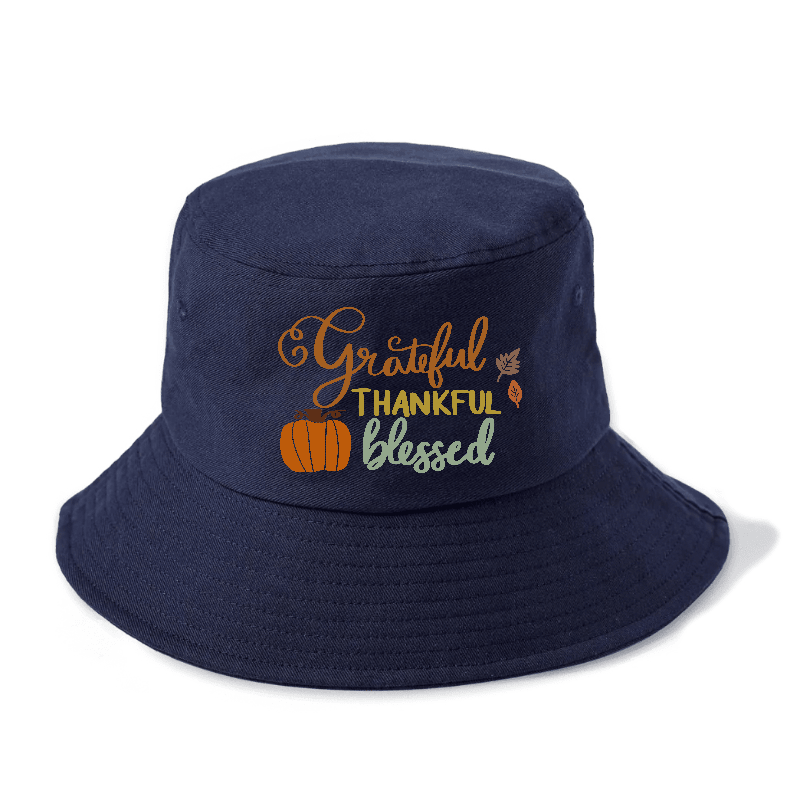 Grateful Thankful Blessed Hat