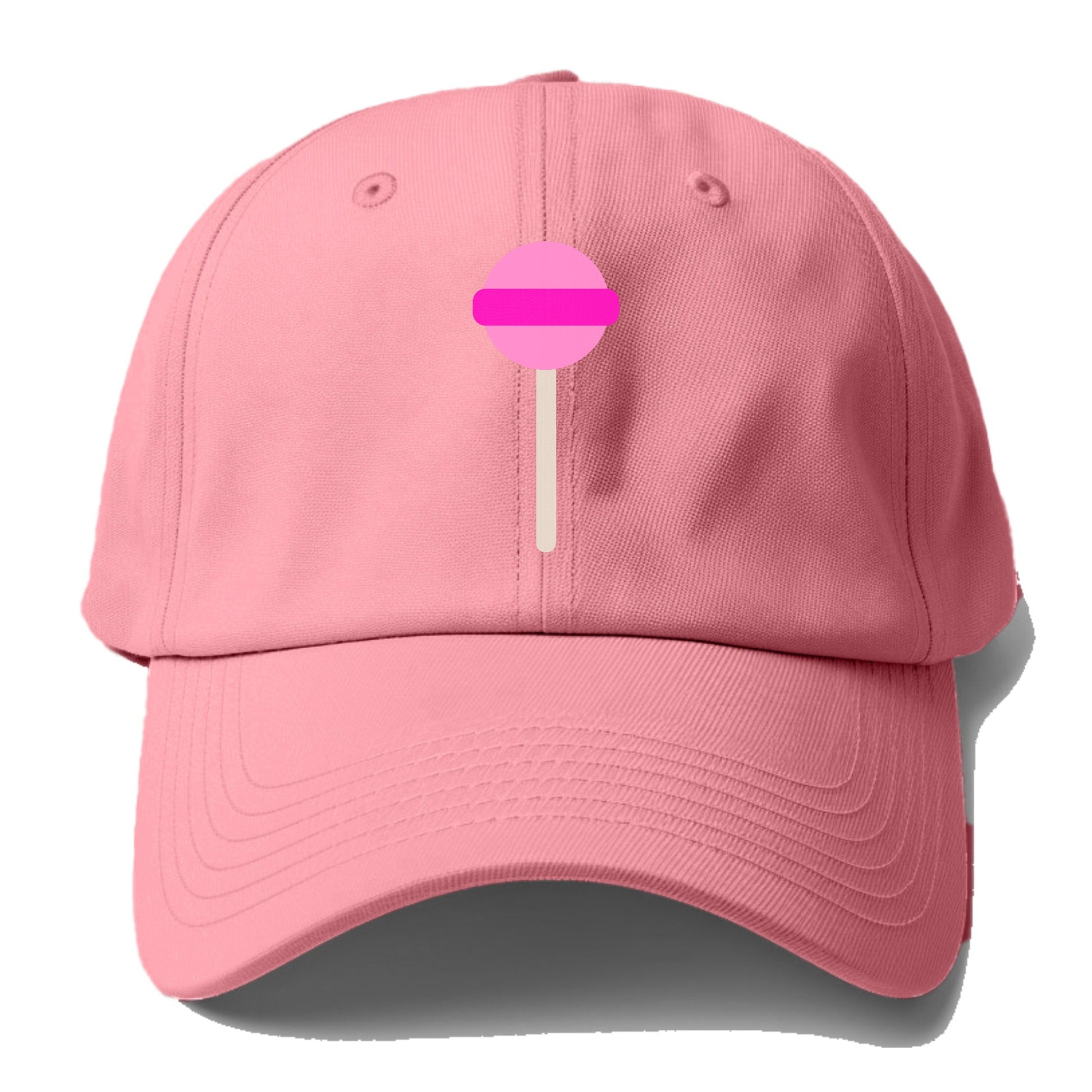 Retro 80s Lollipop Pink Hat