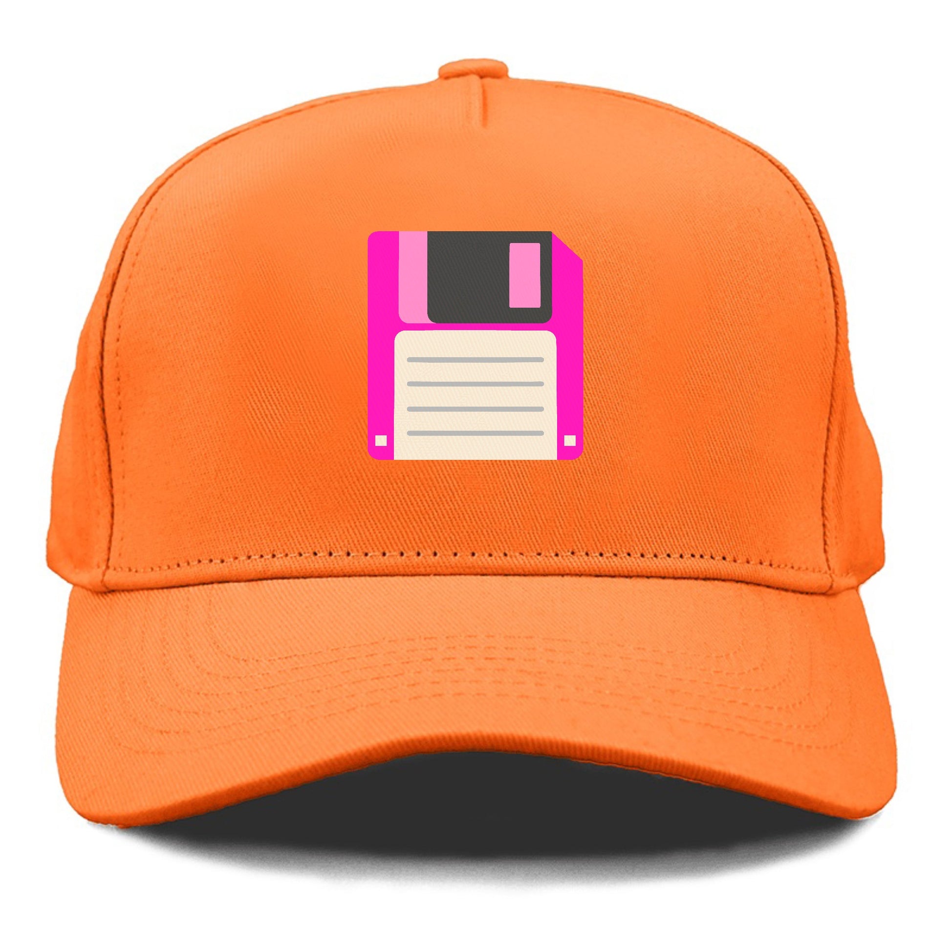 Retro 80s Floppy Disk Pink Hat