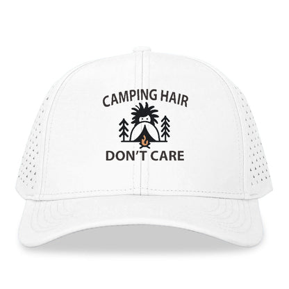 camping hair don't care Hat