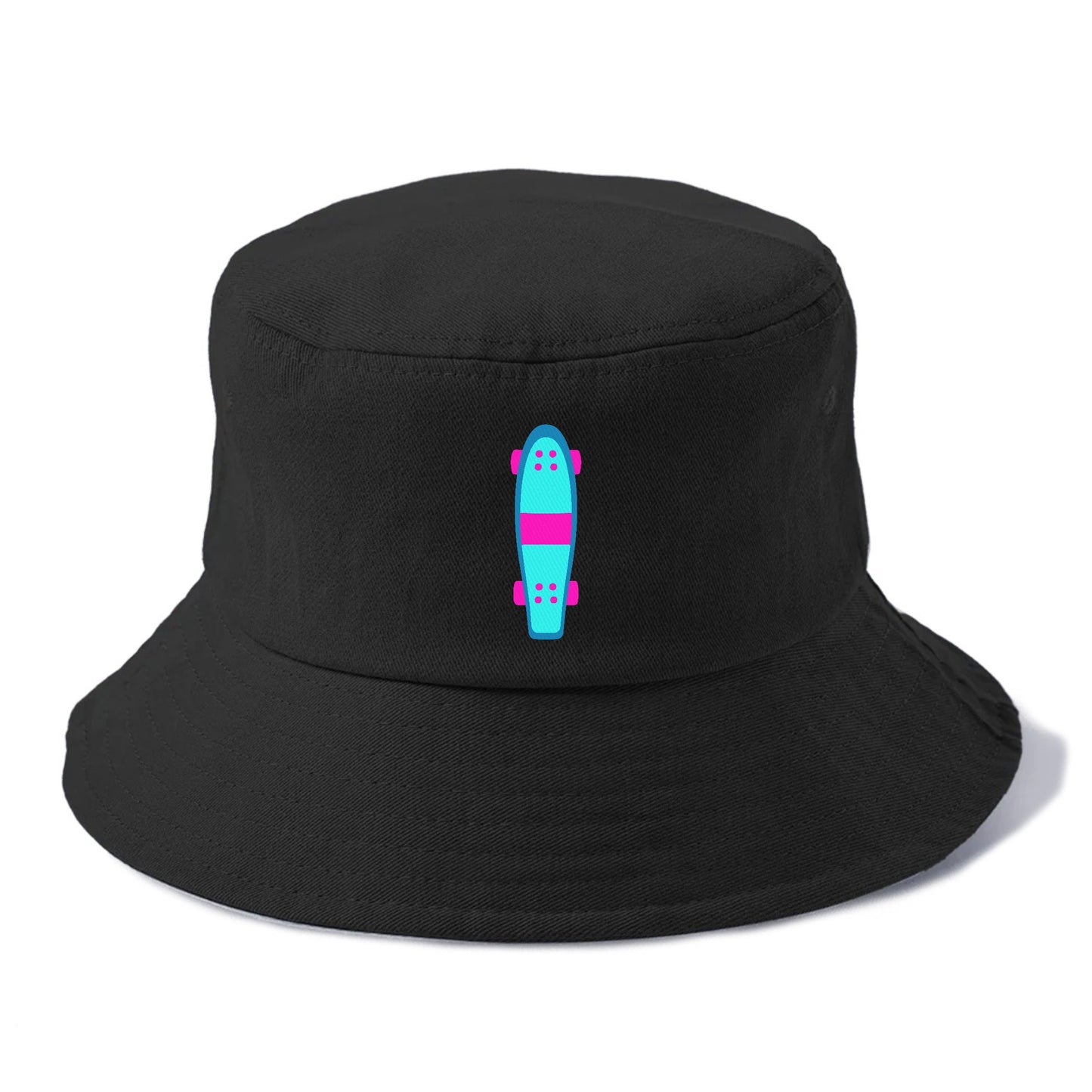 Retro 80s Long Board Blue Hat