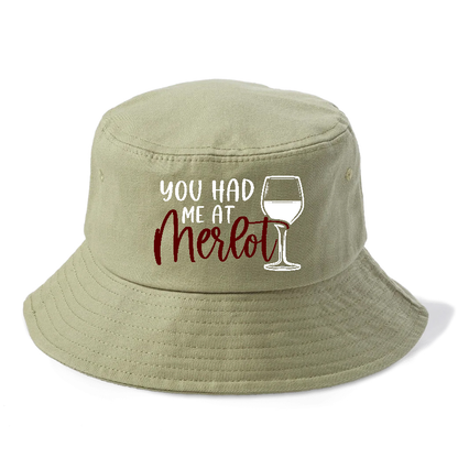 you had me at merlot Hat