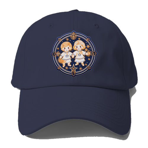 Gemini Zodiac Sign Baseball Cap