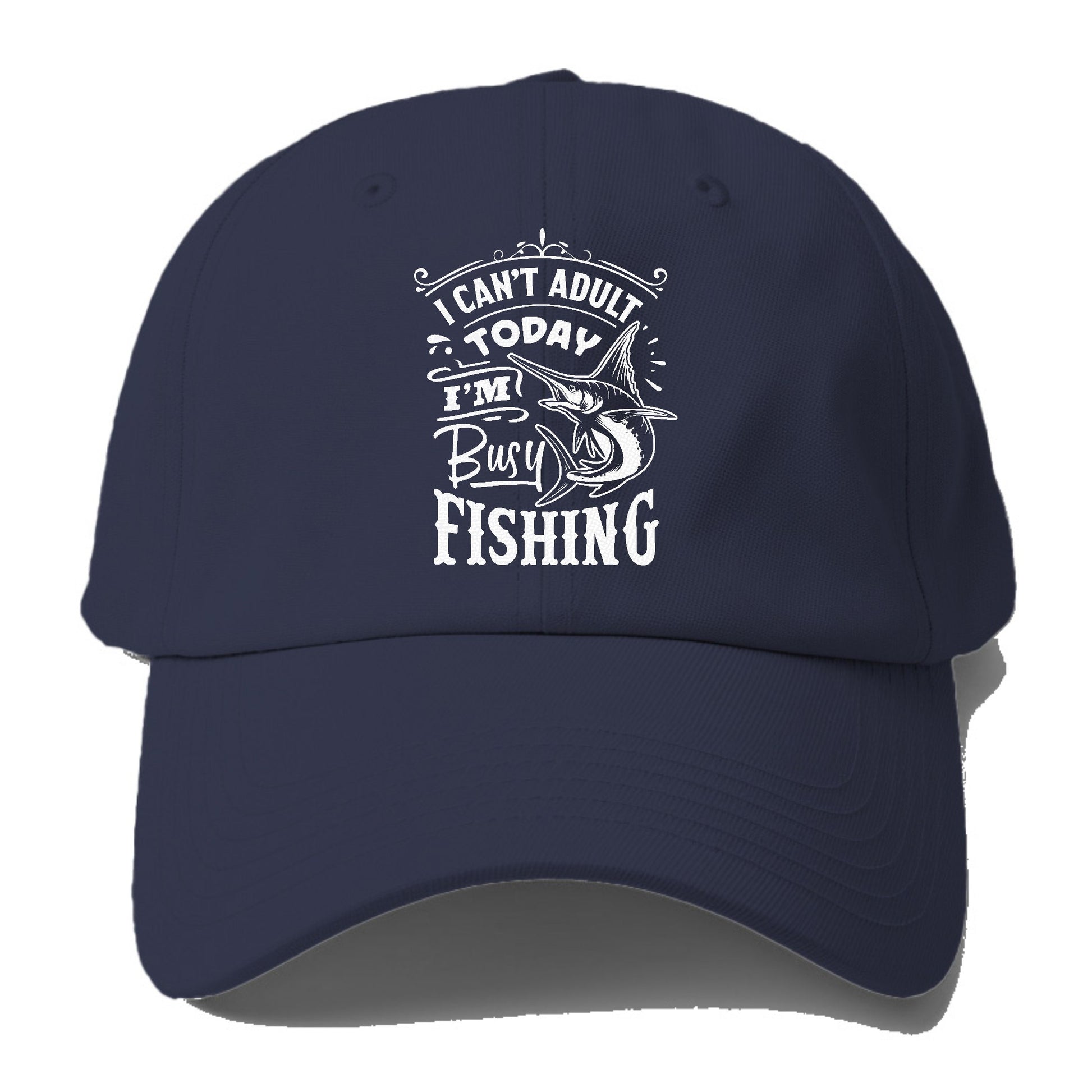 I cant adult today i'm busy fishing Hat