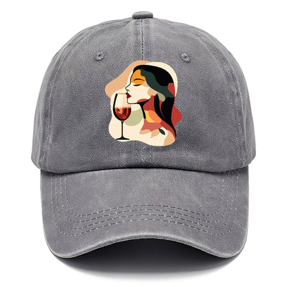 Abstract Wine Savor Hat