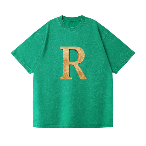 Letter R Vintage T-shirt