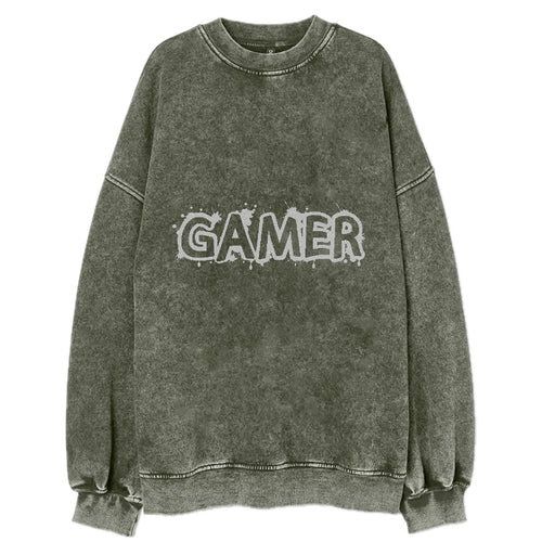 Gamer Graffiti Vintage Sweatshirt