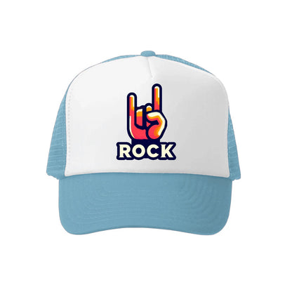 hand horn rock 2 Hat