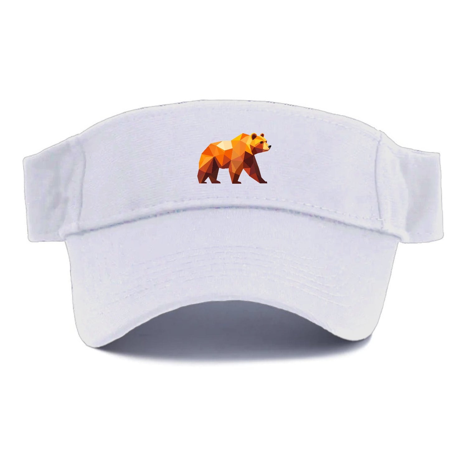 Geometric Bear on the Move Hat