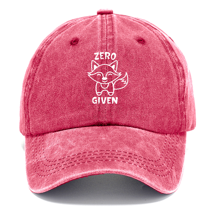 zero fox given 1 Hat