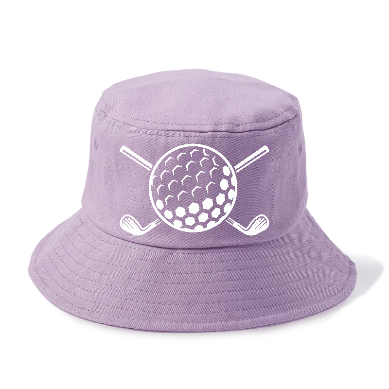 Golf Ball And Clubs Hat