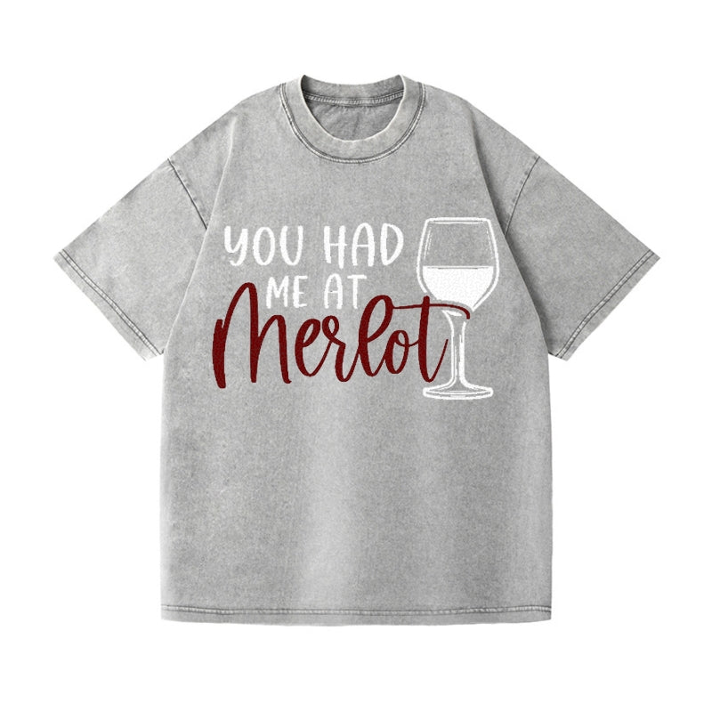 you had me at merlot Hat