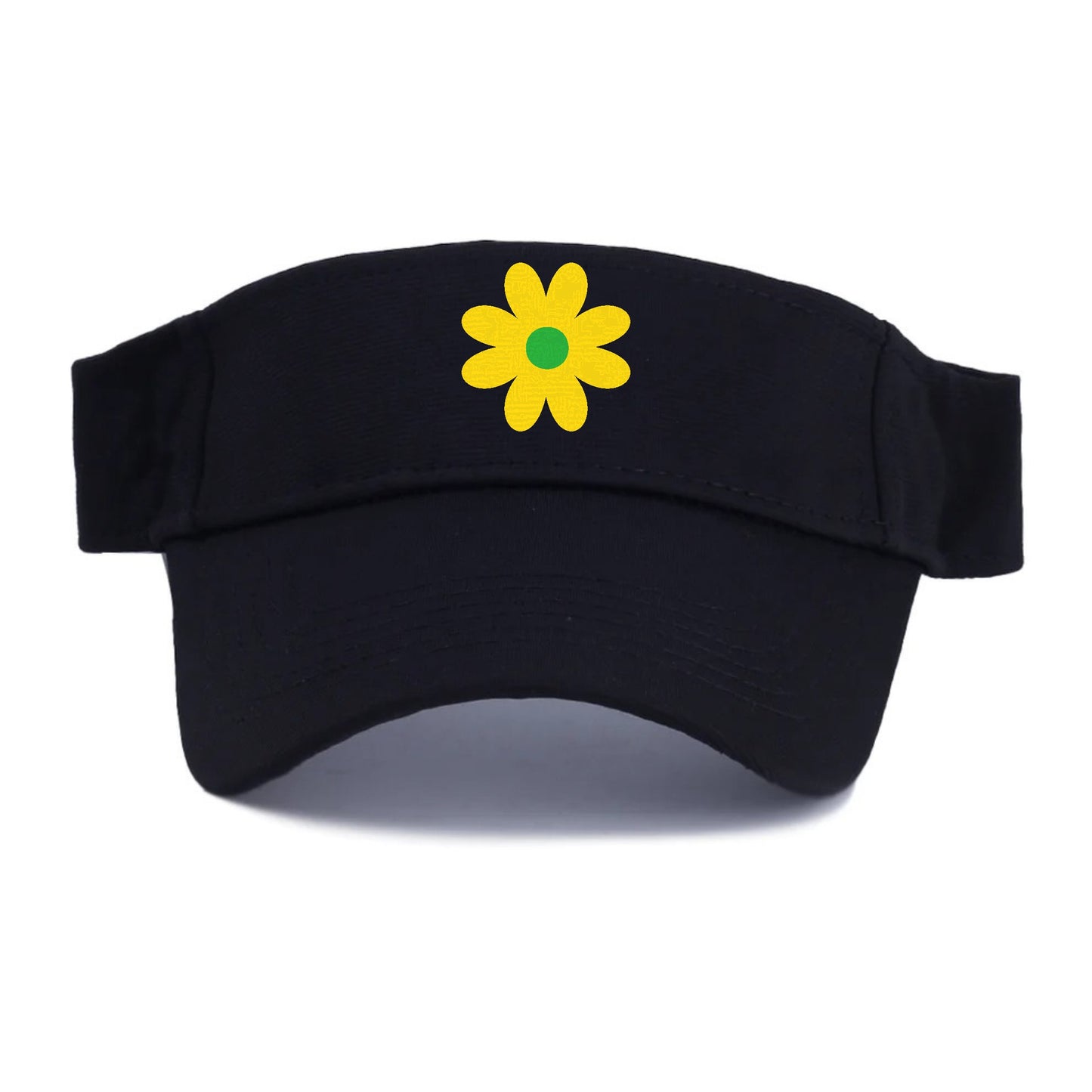 Retro 80s Flower Yellow Hat