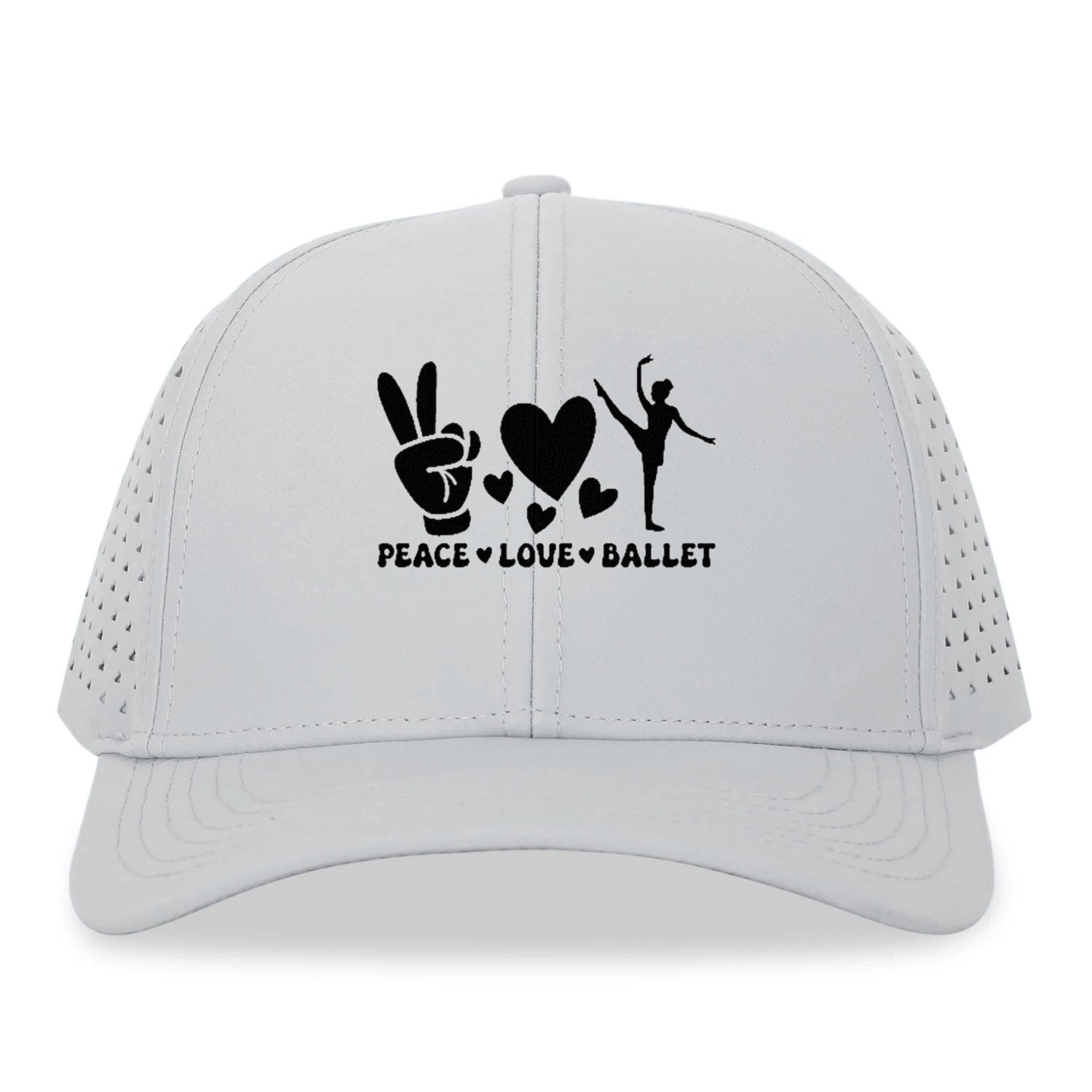 peace love ballet Hat