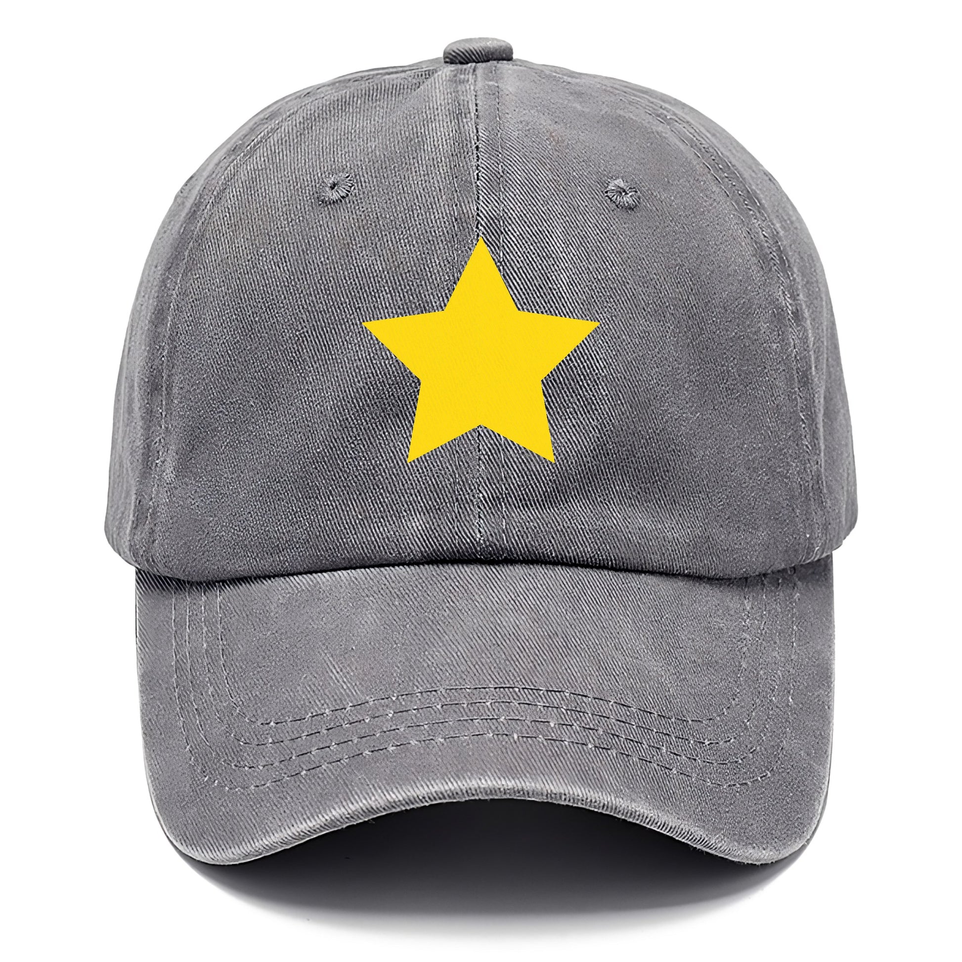 Retro 80s Star Yellow Hat