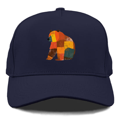 Patchwork Bear Hat