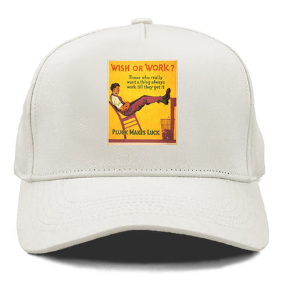 wish or work Hat