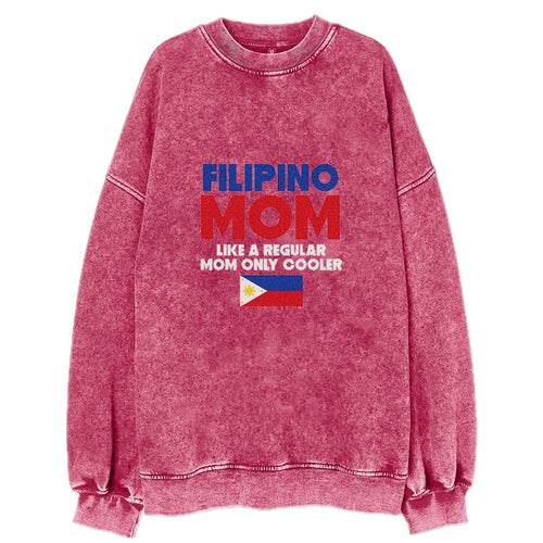 Filipino Mom Vintage Sweatshirt