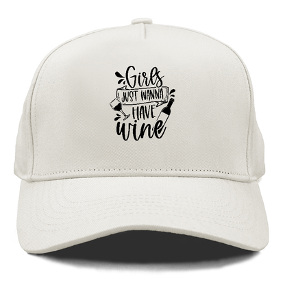 girls just wanna have wine Hat