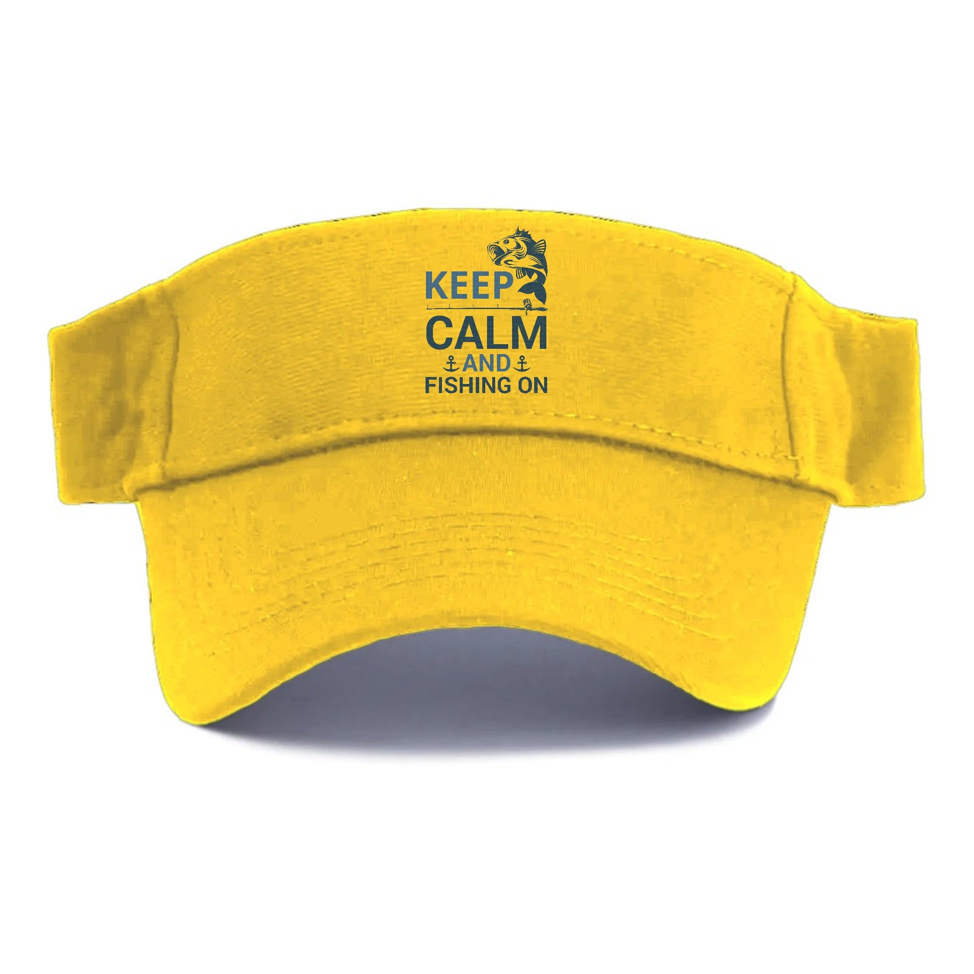 Keep calm and fishing on Hat