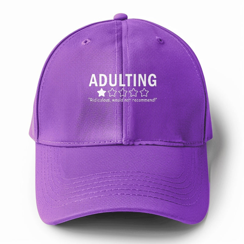 adult would not recommend Hat