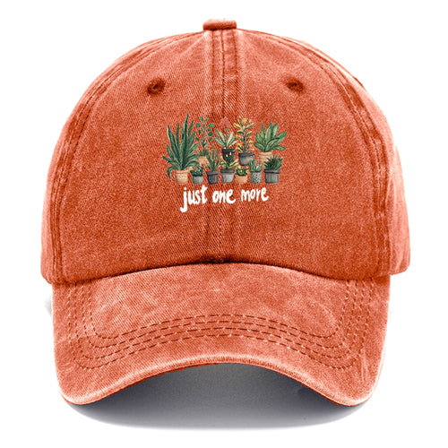 Just One More Plant Classic Cap