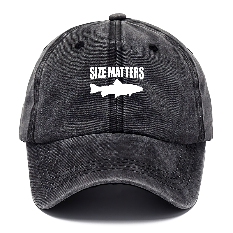 size matters fishing Hat