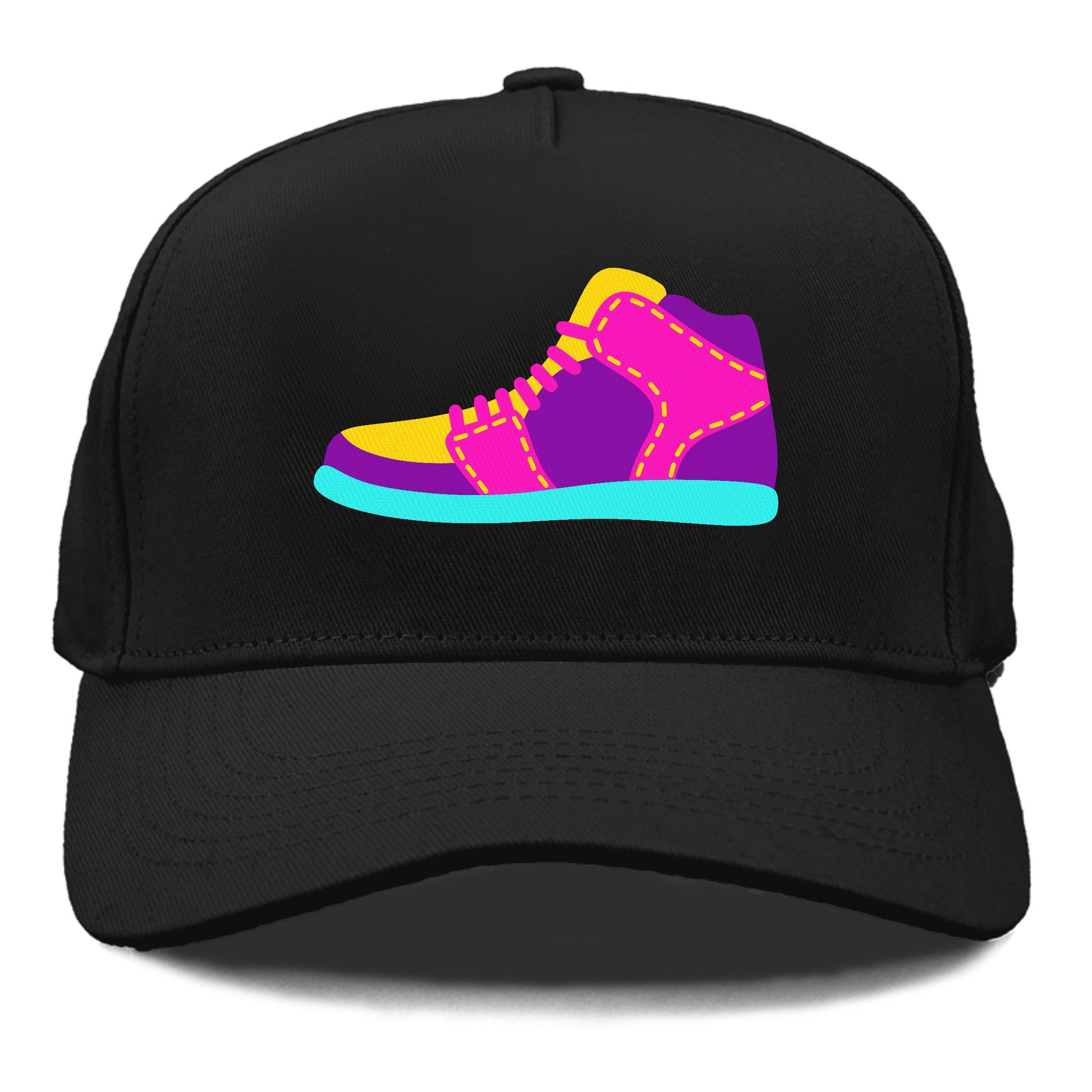 Retro 80s Basketball_Shoe Hat