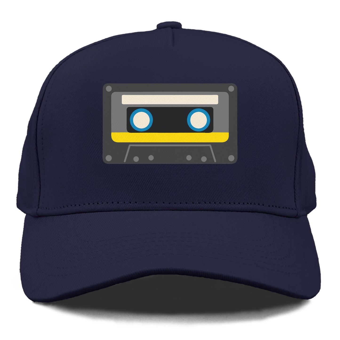 Retro 80s Cassette Black Hat