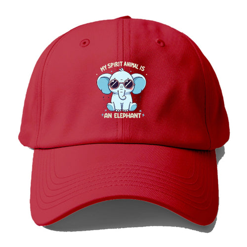 My Spirit Animal Is An Elephant Baseball Cap