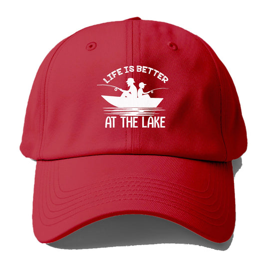 life is better at the lake Hat