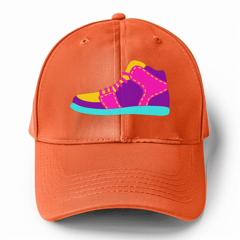 Retro 80s Basketball_Shoe Hat