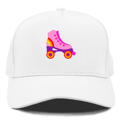 Retro 80s Roller Skate Pink Hat