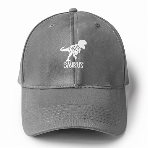 Papa Saurus Solid Color Baseball Cap