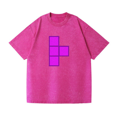 Retro 80s Tetris Blocks Purple Hat