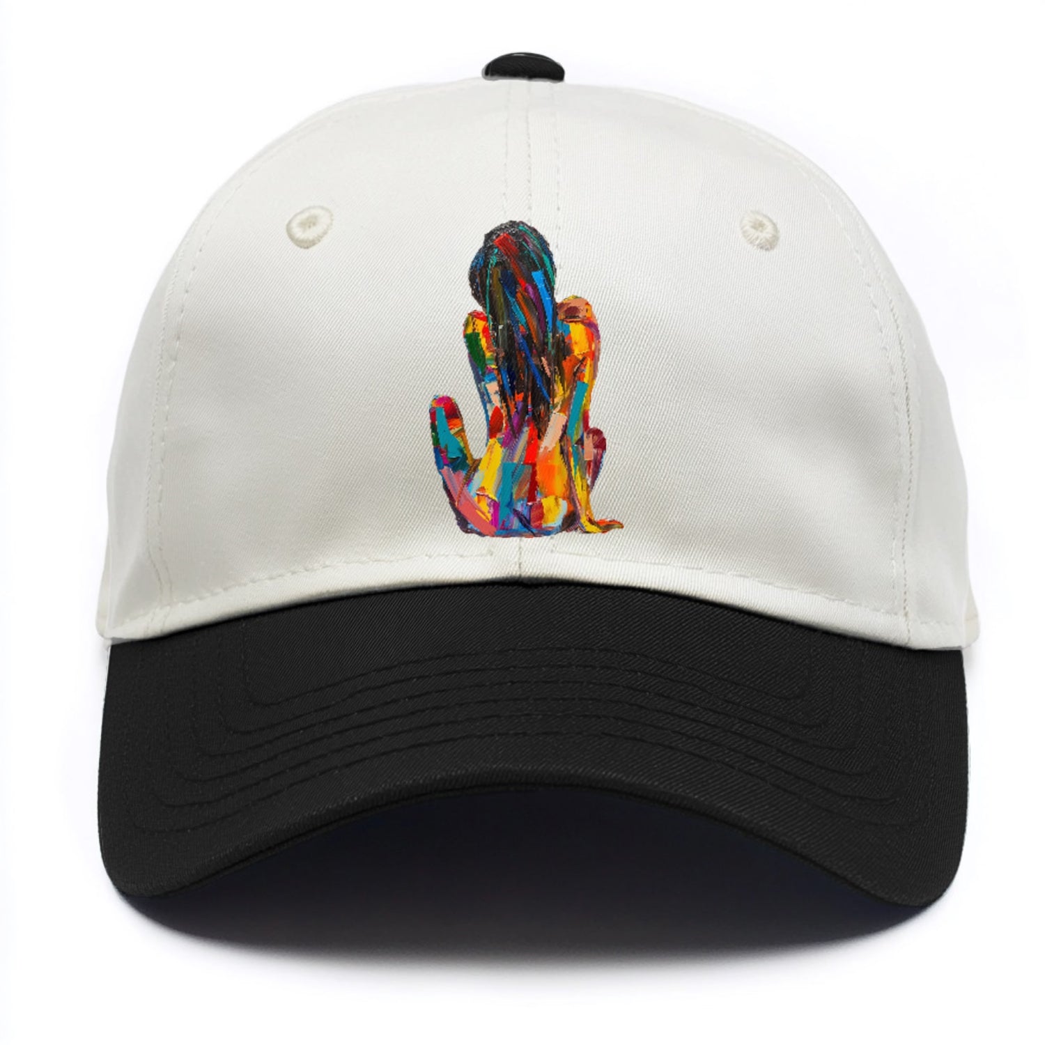 Vibrant Reflection Abstract Beauty Hat