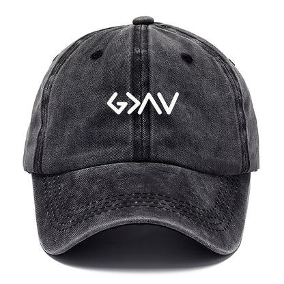 God is greater than the highs and lows Hat