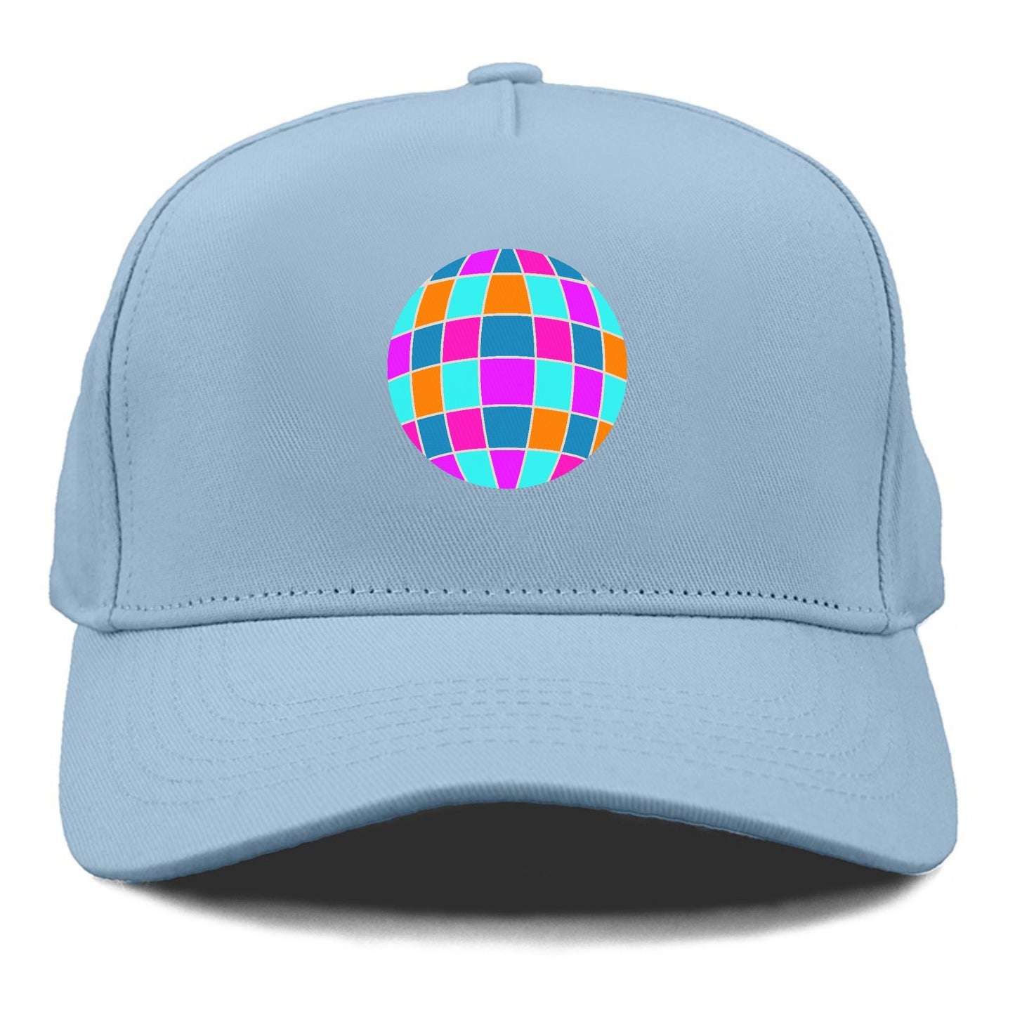 Retro 80s Disco Ball Hat