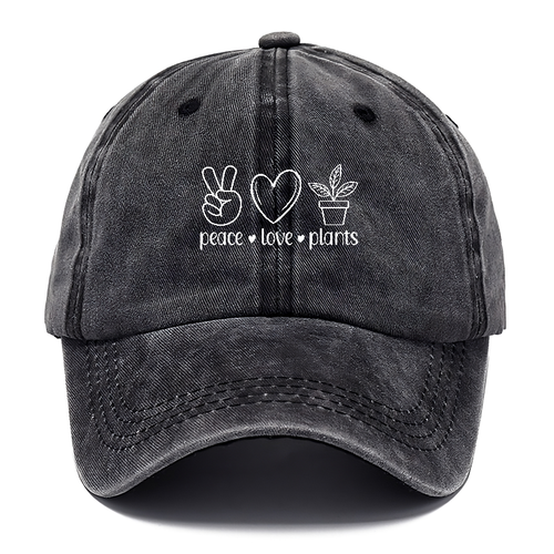 Peace Love Plants Classic Cap