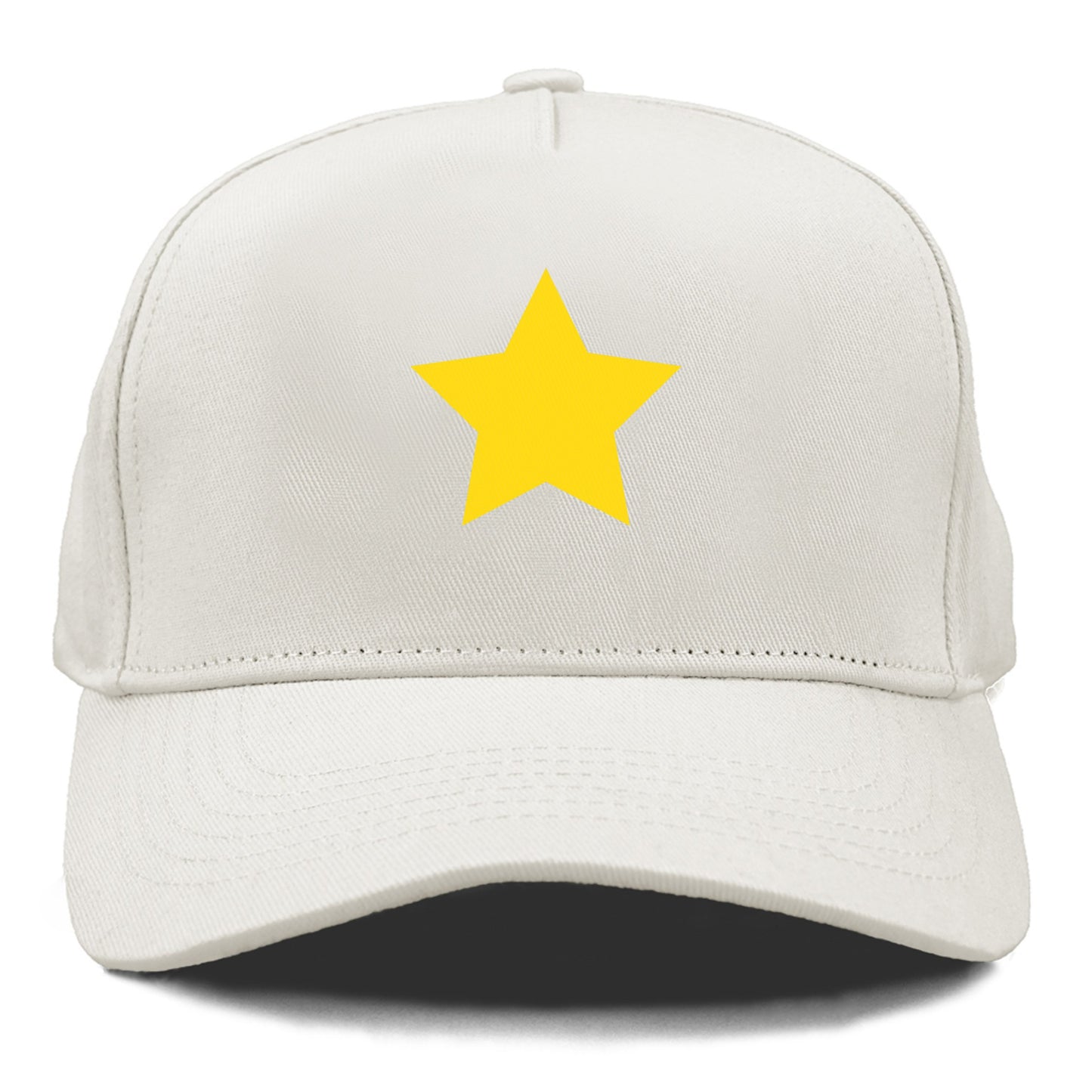 Retro 80s Star Yellow Hat